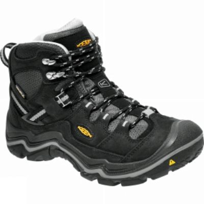 Keen Womens Durand Mid WP Boot Black / Gargoyle